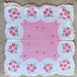 5/$20⭐️vintage handkerchief